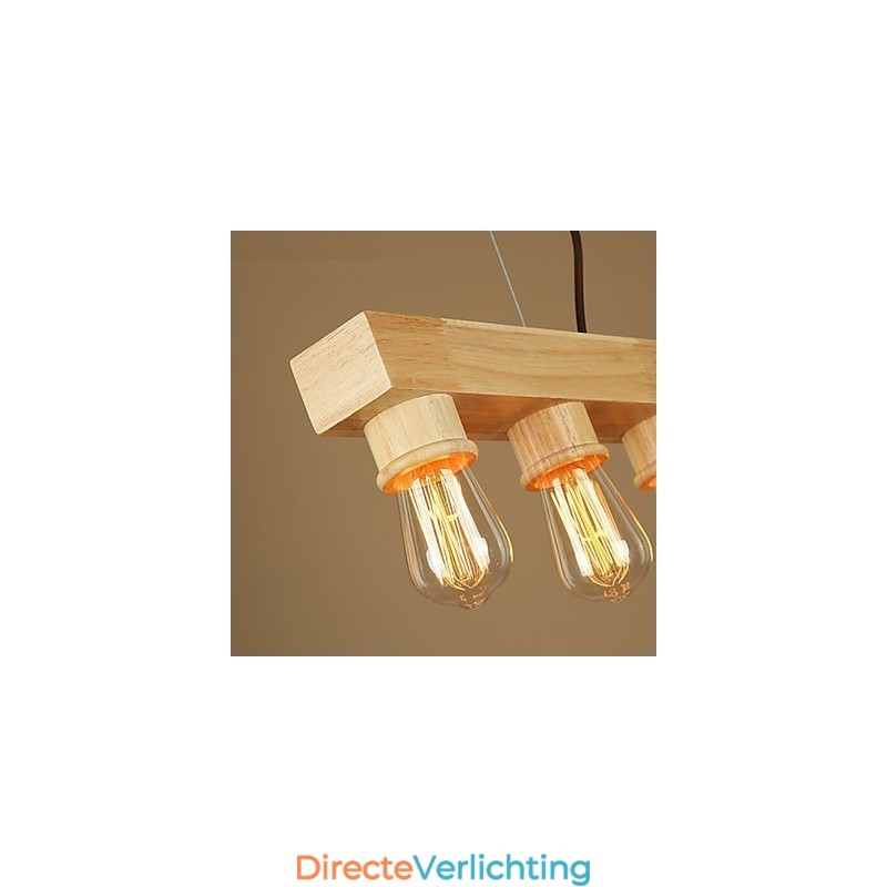 Hanglampen Landelijk Hout Bamboe