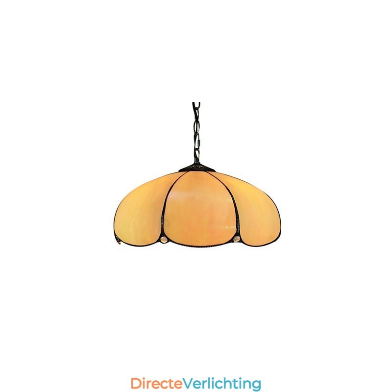 2-lichts hanglampen in oranje
