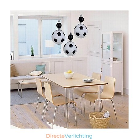 Klassieke moderne voetbal ronde hanglamp 3 lampen Klassieke moderne voetbal ronde hanglamp 3 lampen