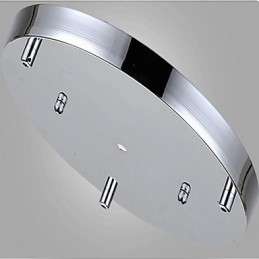 Klassieke moderne voetbal ronde hanglamp 3 lampen