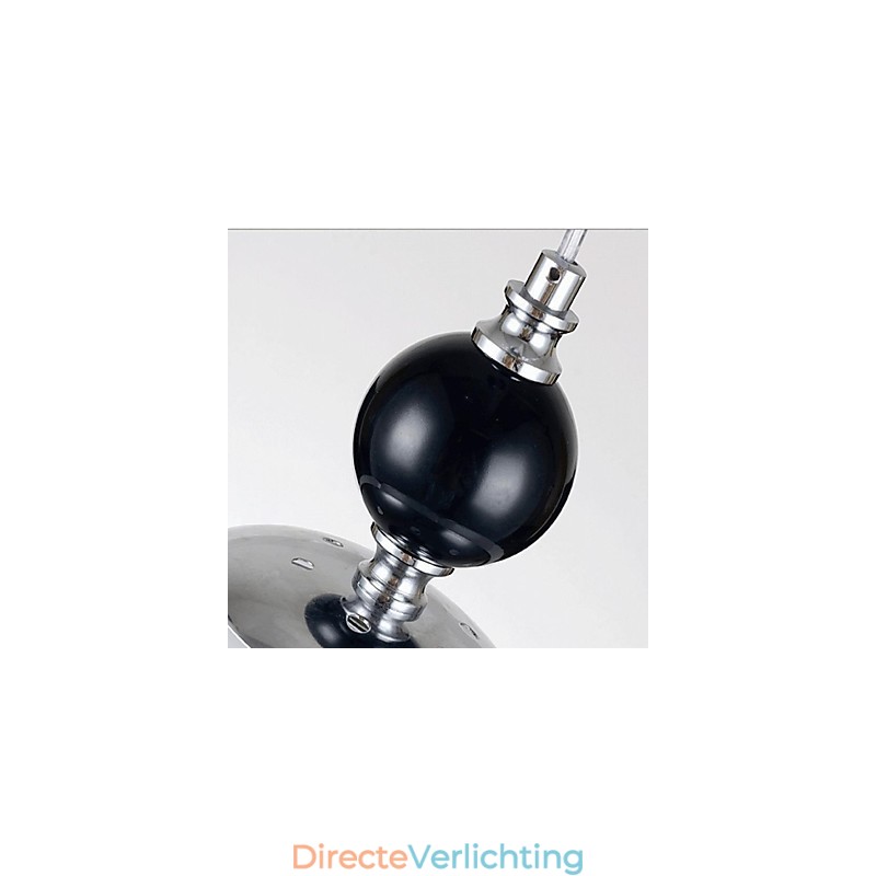 Klassieke moderne voetbal ronde hanglamp 3 lampen