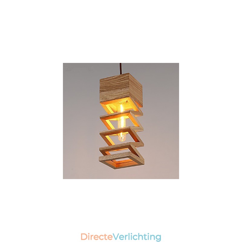 Hanglampen Landelijk Hout Bamboe