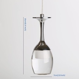 Moderne hanglamp 7 lampen Geïntegreerde lampen inbegrepen Trapverlichting