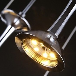 Moderne hanglamp 7 lampen Geïntegreerde lampen inbegrepen Trapverlichting