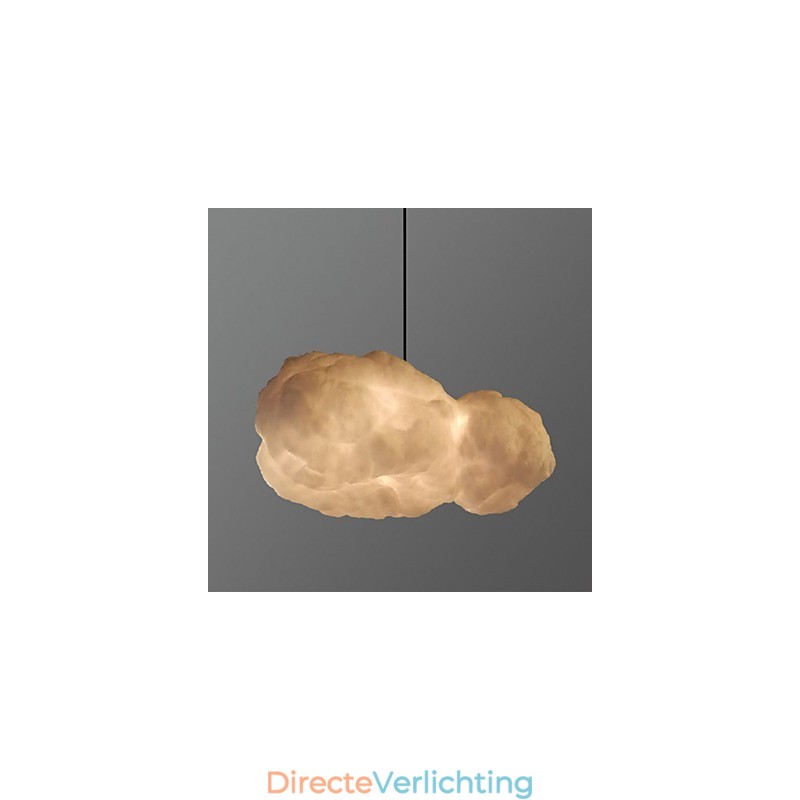 Katoenen lamp Leisure Cloud Hanglamp