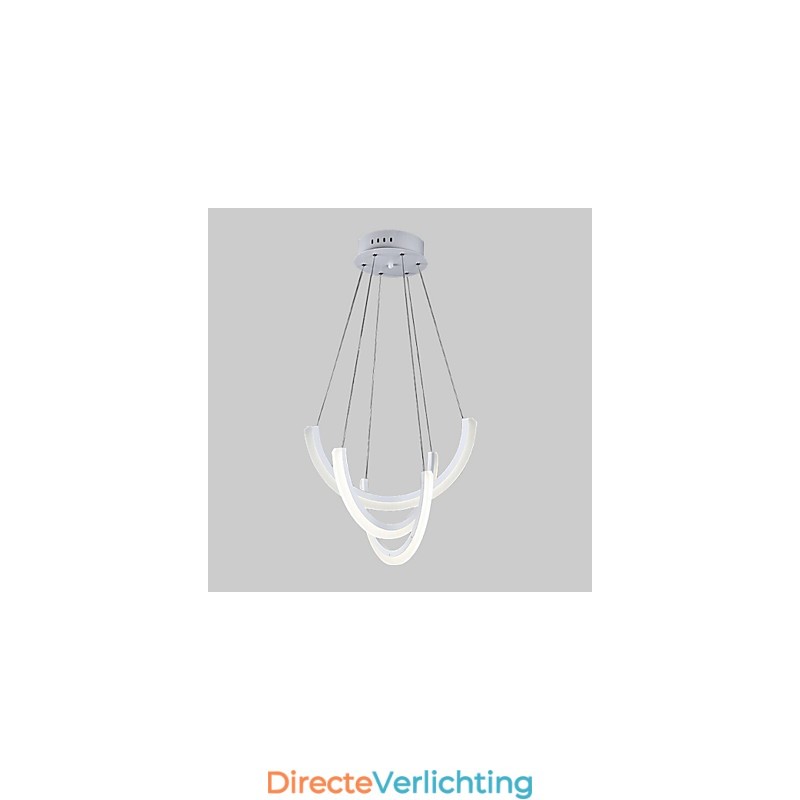 Moderne hanglamp van acryl met eigentijds design