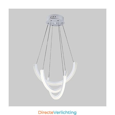 Moderne hanglamp van acryl met eigentijds design Moderne hanglamp van acryl met eigentijds design