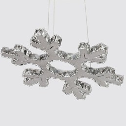 Traditionele klassieke kroonluchter van chroommetaal