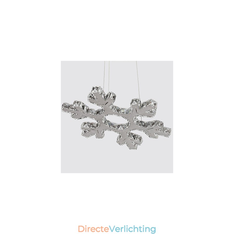 Traditionele klassieke kroonluchter van chroommetaal