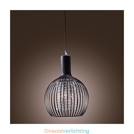 Moderne eigentijdse lantaarn kristal mini stijl gegalvaniseerde hanglamp Moderne eigentijdse lantaarn kristal mini stijl gegalvaniseerde hanglamp