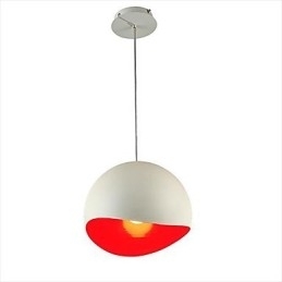 Moderne, eigentijdse metalen hanglamp