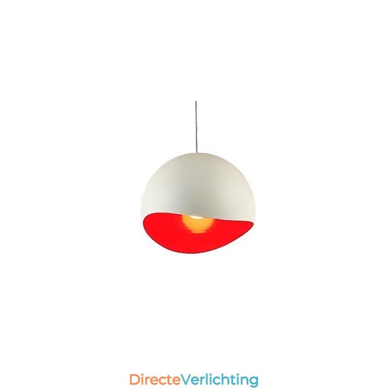 Moderne, eigentijdse metalen hanglamp