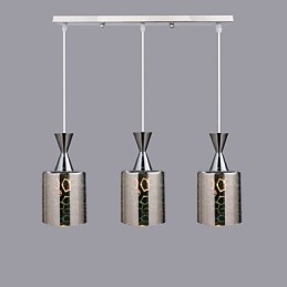 Droomlaser Gravering Verchroomde lamp 3 Recht