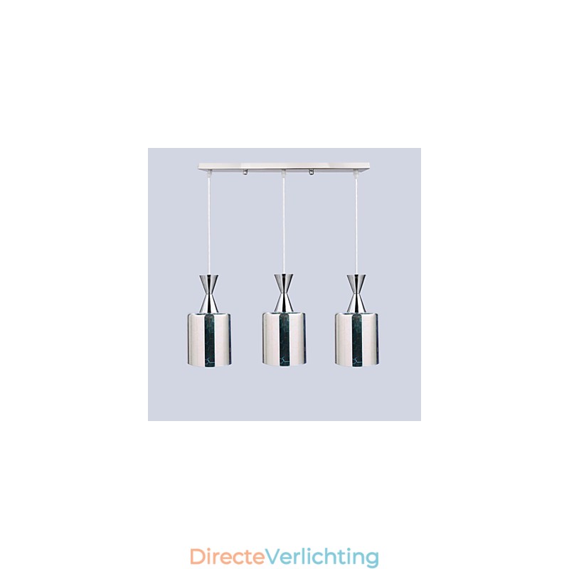 Droomlaser Gravering Verchroomde lamp 3 Recht
