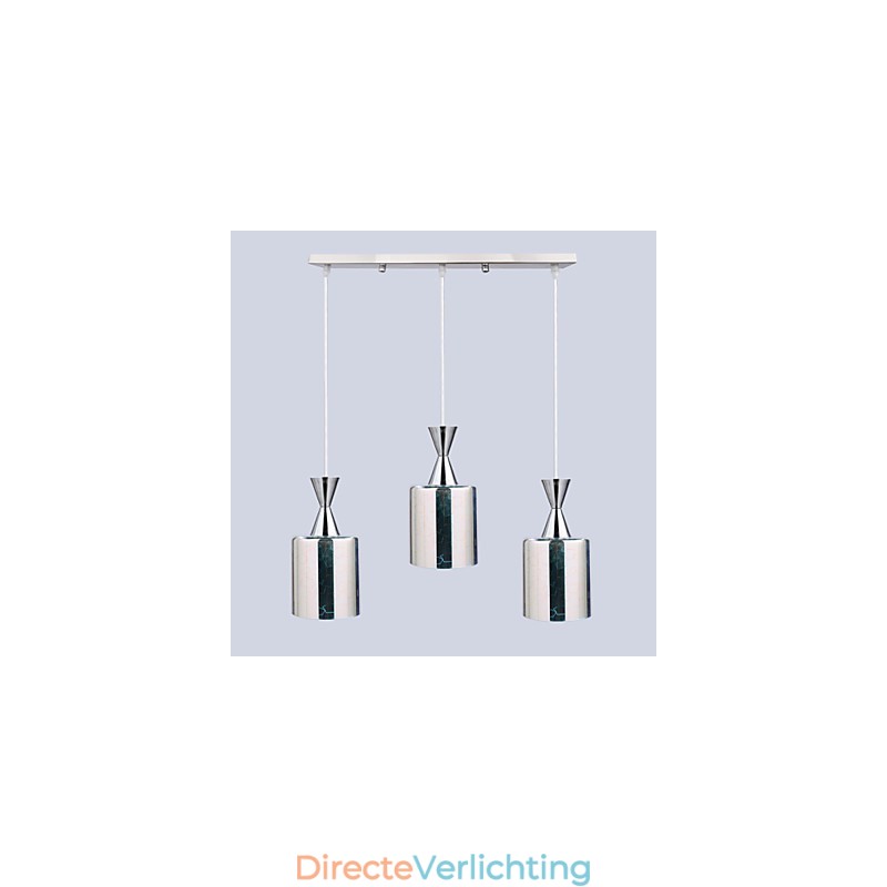 Droomlaser Gravering Verchroomde lamp 3 Recht