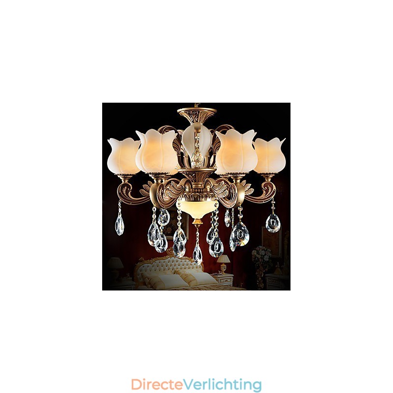 Europese Kristallen Hanglamp En Luxe Lamp
