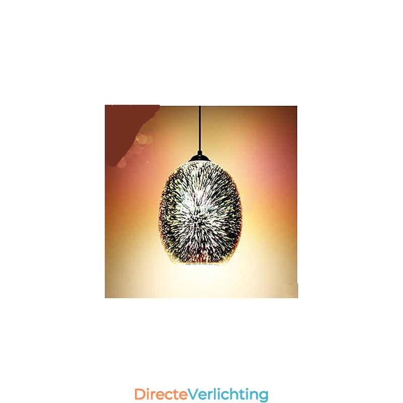 Eenvoudige tafel 3D Glas Creatieve Hanger