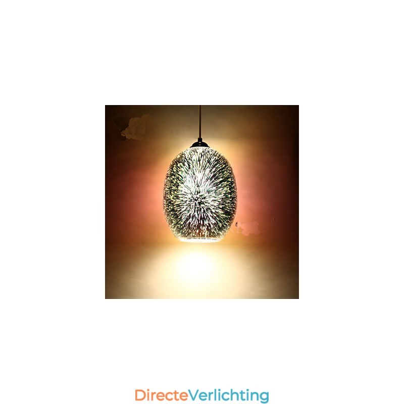 Eenvoudige tafel 3D Glas Creatieve Hanger