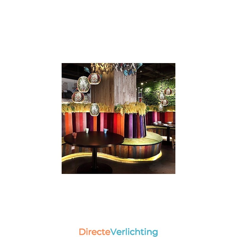 Eenvoudige tafel 3D Glas Creatieve Hanger