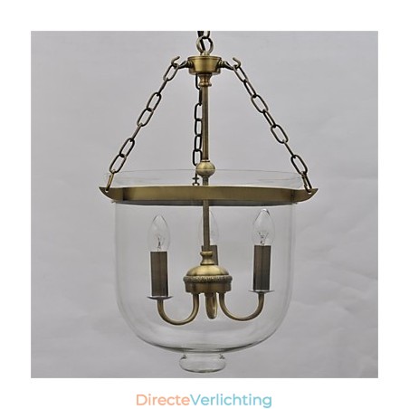 Amerikaanse vintage tempelbel glazen kroonluchter Amerikaanse vintage tempelbel glazen kroonluchter