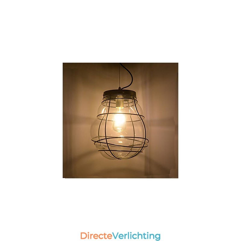 Noord-Europa Eenvoudige Moderne Creatieve Glazen Retro Hanglamp