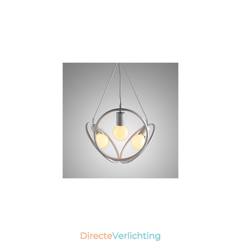 3 lampen kroonluchter hanglamp traditioneel klassiek retro metaal