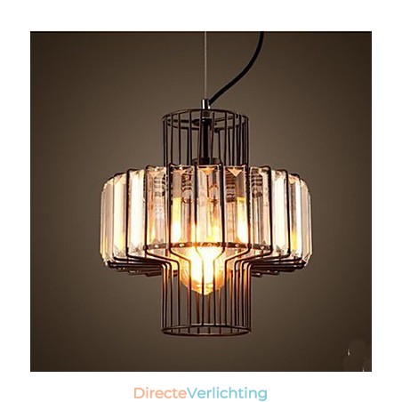 Amerikaanse landelijke kristallen kleine hanglamp Amerikaanse landelijke kristallen kleine hanglamp
