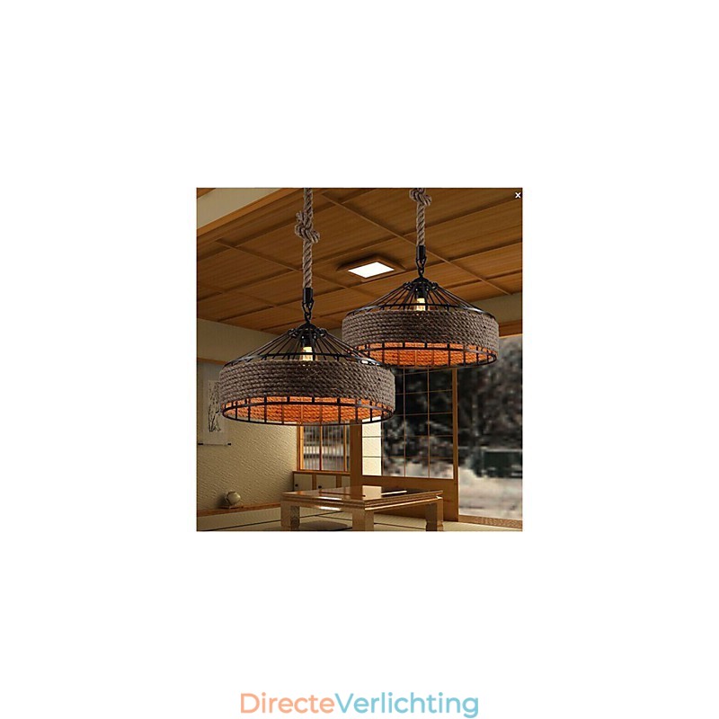 2 Licht Landelijke Ontwerpers Andere Metalen Kroonluchter Hanglamp