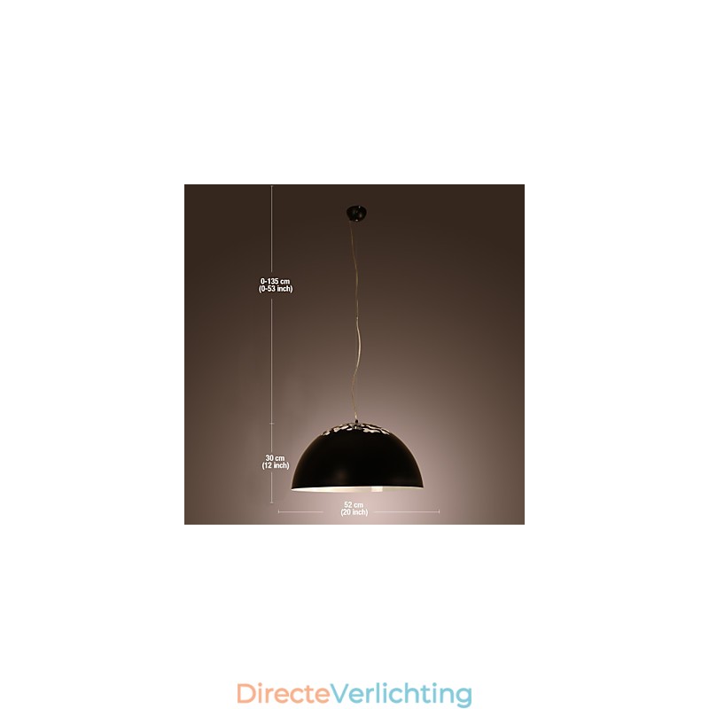 Moderne eigentijdse kom schilderij hanglamp