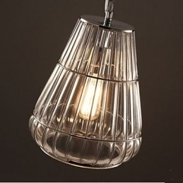 Amerikaanse stijl glazen hanglamp industriële Wind Cafe