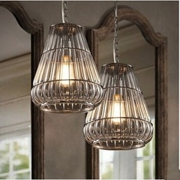 Amerikaanse stijl glazen hanglamp industriële Wind Cafe