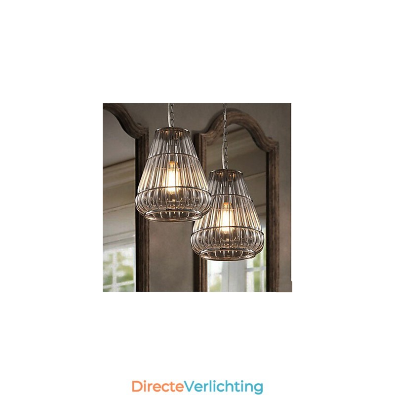 Amerikaanse stijl glazen hanglamp industriële Wind Cafe