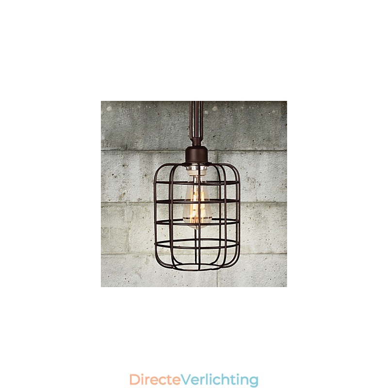 Retro Mini Stijl Schilderij Metalen Hanglamp