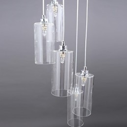 Heldere glazen lamp Eenvoudig Modern Creatief