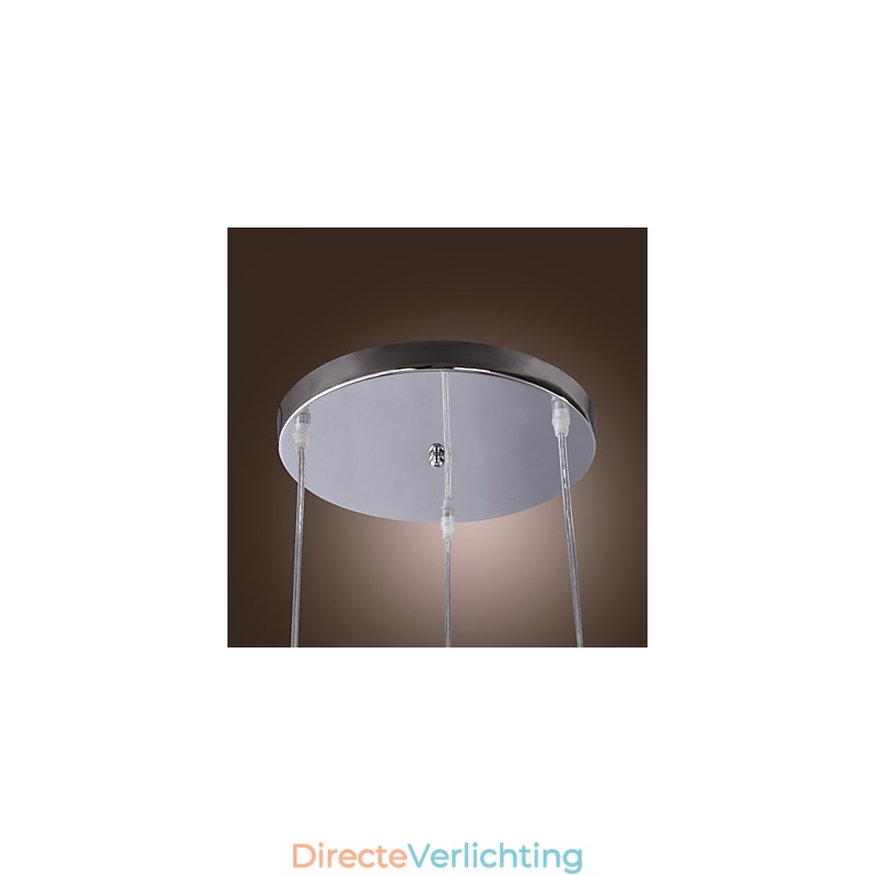 Moderne, eigentijdse mini-stijl gegalvaniseerde hanglamp