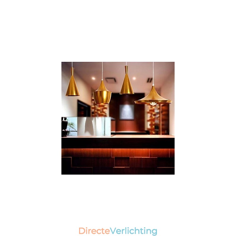 Americange Gold 3-koppige aluminium tafelhanger