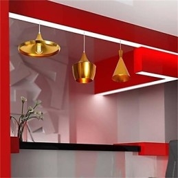 Americange Gold 3-koppige aluminium tafelhanger