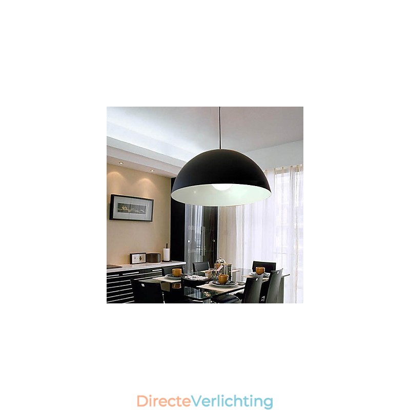 Moderne, eigentijdse metalen hanglamp
