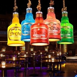 Amerikaanse eenvoudige retro hanglamp enkele kop hanglamp hanglamp