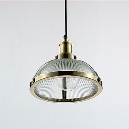 Amerikaanse Retro Glazen Lampenkap Kleine Hanglamp
