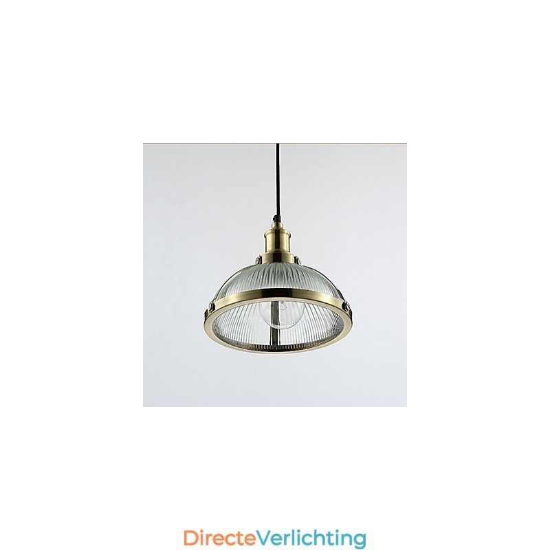 Amerikaanse Retro Glazen Lampenkap Kleine Hanglamp