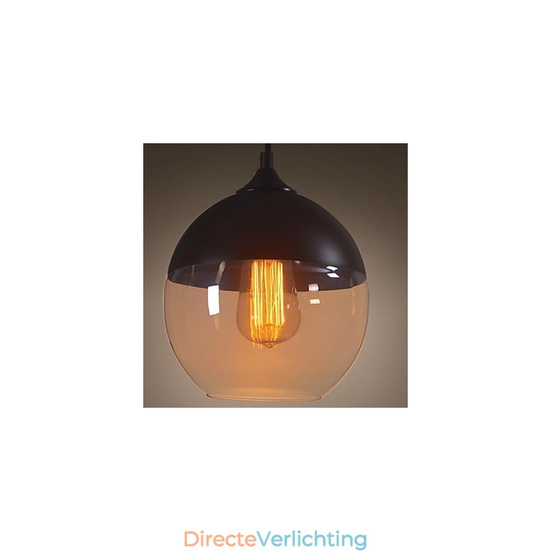 WestMenLights Moderne Vintage Glazen Plafond Hanglamp 200mm Diameter