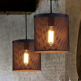 Moderne, eigentijdse mini-stijl metalen kroonluchter