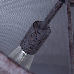 Moderne, eigentijdse mini-stijl metalen kroonluchter