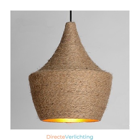 Retro kroonluchter Een industriële hennep Retro kroonluchter Een industriële hennep