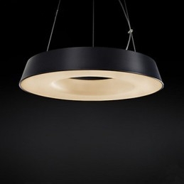 5 Moderne, eigentijdse metalen hanglamp met schilderij