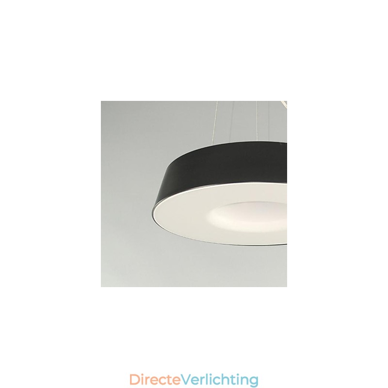 5 Moderne, eigentijdse metalen hanglamp met schilderij