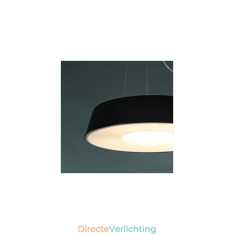 5 Moderne, eigentijdse metalen hanglamp met schilderij