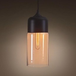WestMenLights Elegante Flessenkap DIY Plafondlamp Glazen Hanglamp Edison Lamp Home