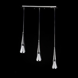 3 lampen hanglamp modern eigentijds metaal
